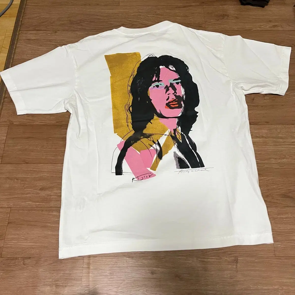 Uniqlo UT Andy Warhol Mick Jagger T-shirt