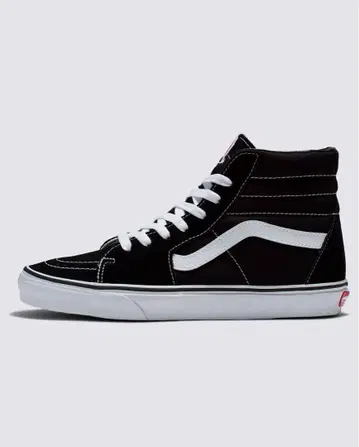 Vans 하이컷 스니커즈 블랙/화이트