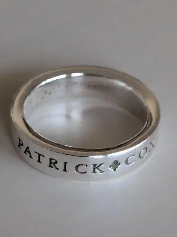 PATRICK COX 실버 925 밴딩 반지