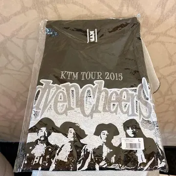 새상품 4인의 현자 KTM TOUR 2015 티셔츠 L 사이즈 미사용