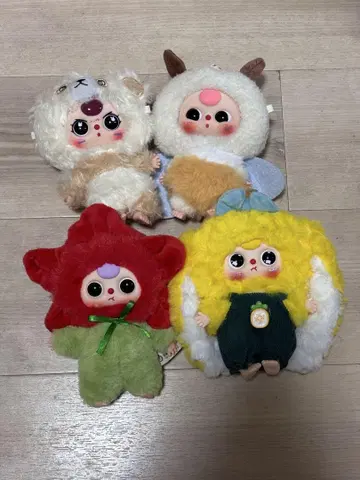 babythree 봉제 인형 4종 세트