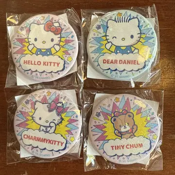 산리오 페스티벌 캔뱃지 키티 다니엘 참미 타이니 참
