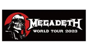 MEGADETH 메가데스 타월 굿즈 생활용품 라이브 내한