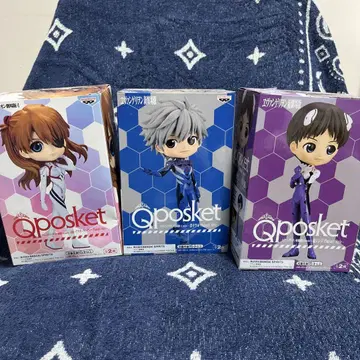 신세기 에반게리온 Qposket 3개 세트