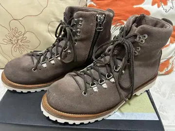 새상품급 부테로 마운틴 부츠 41 사이드 지퍼 스웨이드 27cm