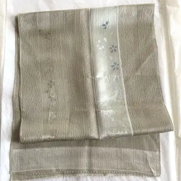 오비 장식 천 꽃