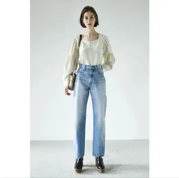 MOUSSY MJ HW STRAIGHT BLU 23