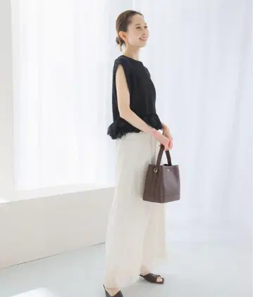 시어 와이드 팬츠