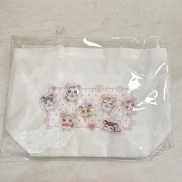 햄타로 캐릭터 복권 라스트원 런치 토트백