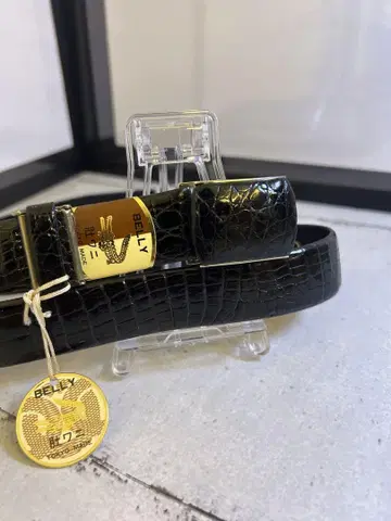 새상품급 미사용 CROCODILE 크로커다일 벨트