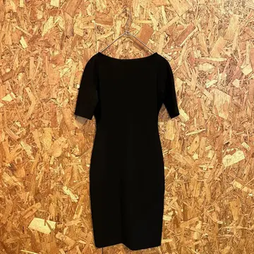 ZARA WOMAN 롱 원피스 타이트 백 슬릿 블랙 S