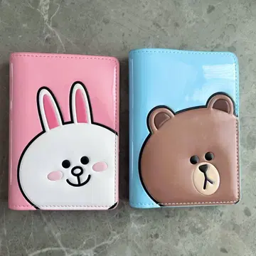 LINEFRIENDS 코니 브라운 여권 케이스