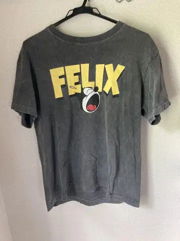 FELIX 그레이 티셔츠 GOOD ROCK SPEED