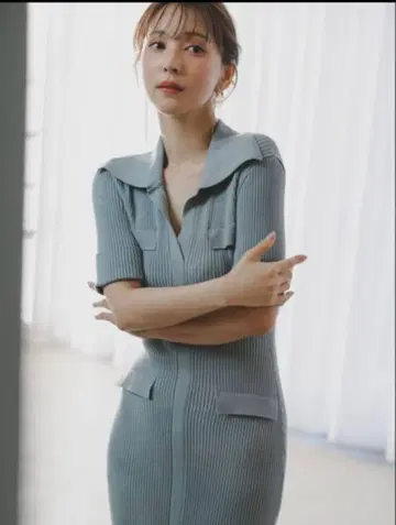 스나이델 스키퍼 니트 원피스