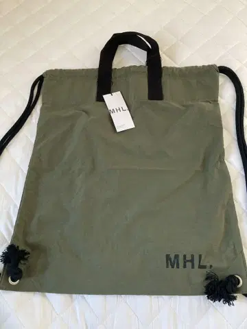 완판 MHL 냅색 카키 럭색 마가렛호웰