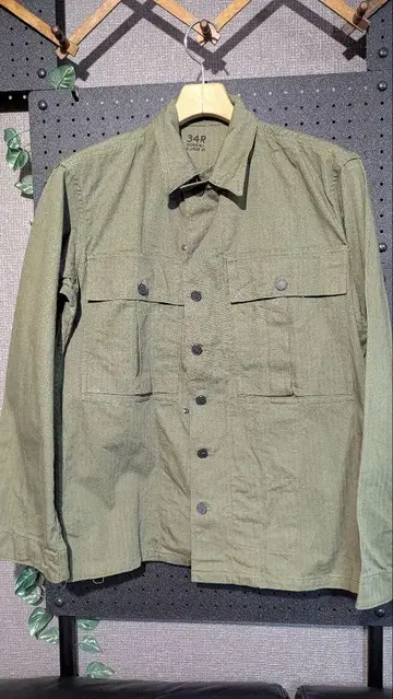 40s US ARMY 미군 M43 HBT 밀리터리 자켓 34