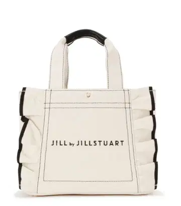 JILL BY JILLSTUART 프릴 토트 화이트 화이트 소형