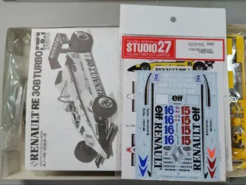 타미야 1/20 르노 RE30B와 별도 판매 데칼입니다.