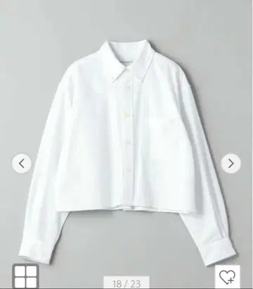 BEAUTY&YOUTH UNITED ARROWS 크롭 길이 셔츠