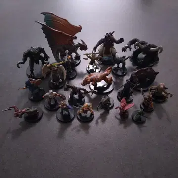 던전 앤 드래곤즈 미니어처 세트 Dungeons&Dragons
