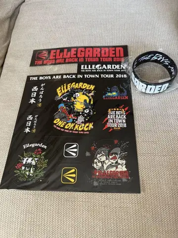 ELLEGARDEN 스티커 러버 밴드