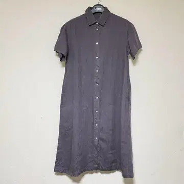 fog linen work 포그린워크 린넨 반팔 셔츠 원피스