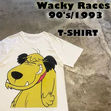 90's/1993 Wacky Races 켄켄 개 DOG 티셔츠