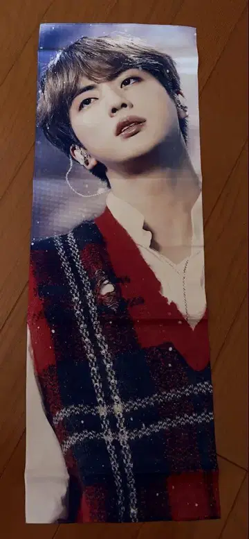 BTS 진 슬로건&MOON 백 덤 증정