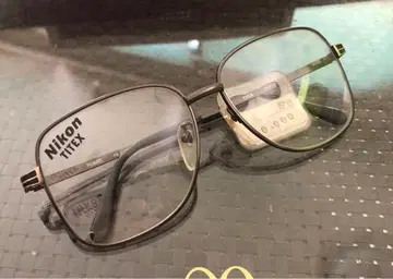 니콘 Titex 블랙 프레임 안경 477-18 미사용 새상품