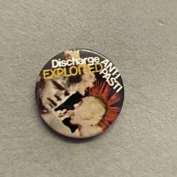 the exploited 빈티지 캔뱃지