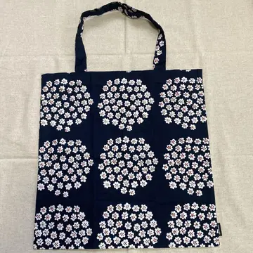 마리메꼬 marimekko 토트백 푸케티 네이비