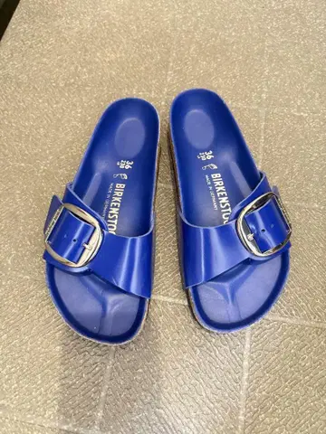 BIRKENSTOCK 마드리드 빅 버클 블루 36