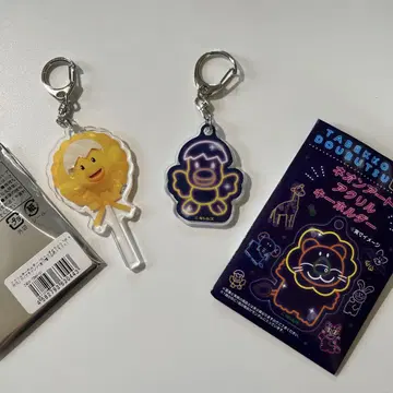 타베코 동물 병아리 키링 2세트