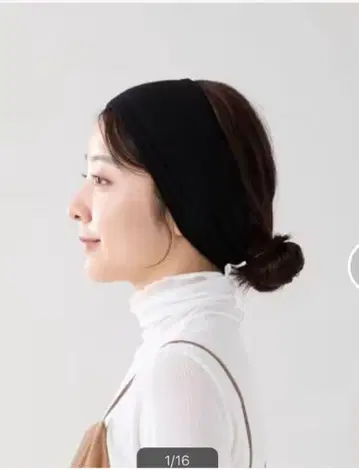 새상품 라메존드릴리스 헤어밴드 브라운&블랙