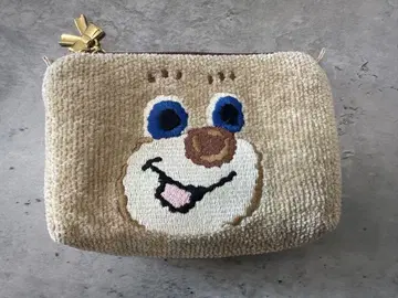페이러 파우치 곰 리본 참