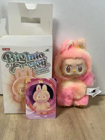정품 러브부 LABUBU 봉제 인형 펜던트
