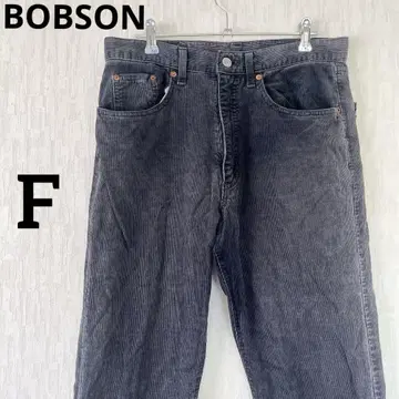 BOBSON 그레이 청바지 코듀로이 팬츠 사이즈 78cm [402]