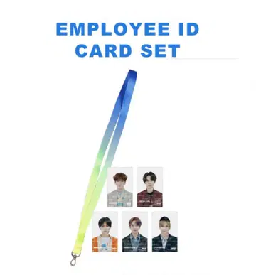 TXT EMPLOYEE ID CARD SET