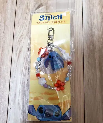 릴로 & 스티치 실사 영화 마스코트 비즈 스트랩 키링