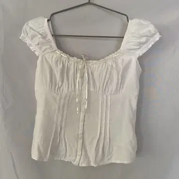 Off-the-Shoulder Pintuck Blouse 홀리스터
