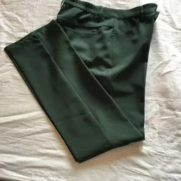 카스타네 다크 그린 슬랙스 폴리에스테르 100%