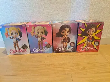 Qposket 할리 퀸 원더우먼 피규어 세트
