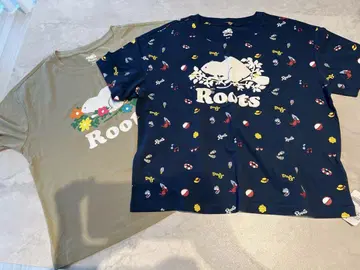 Roots T셔츠 2매 세트 M사이즈 미사용