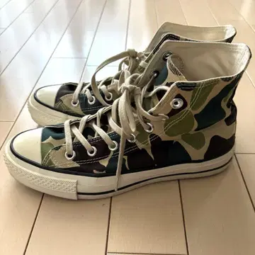 컨버스 ALL STAR 카모플라쥬 하이컷 스니커즈