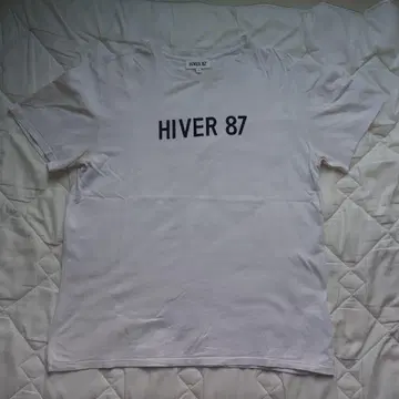 HIVER 87 화이트 티셔츠
