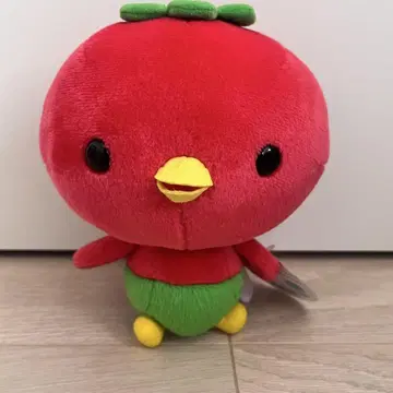 새상품 산엑스 토마토리짱 봉제 인형 마스코트 레트로 택 포함