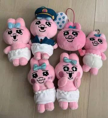 빤쮸토끼 봉제 인형 키링 봉제 인형 마스코트