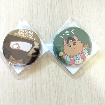 닌자 타마 란타로 난자 타운 캔뱃지 자토 콘몬 젠포지 이사쿠 도이 토키치