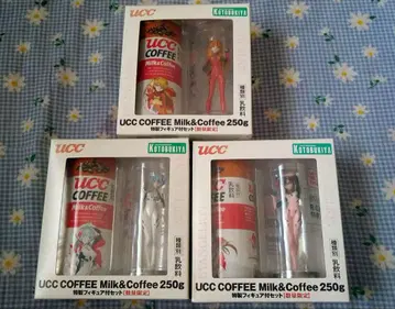 UCC 커피 특제 피규어 세트 전 3종 에반게리온 신극장판: 파