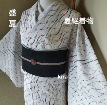 워셔블 여름 명주 기모노